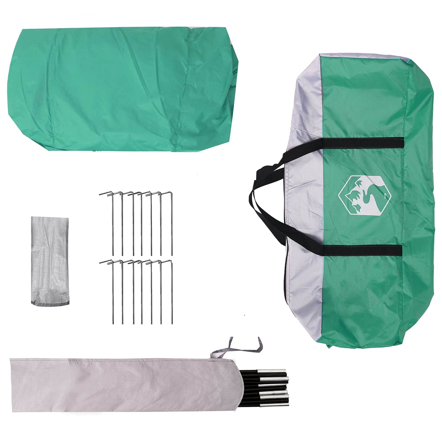 Pool Tent Dome 538 x 440 x 204 cm Sea Green
