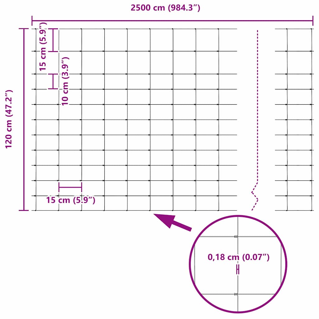 Field Fence Silver