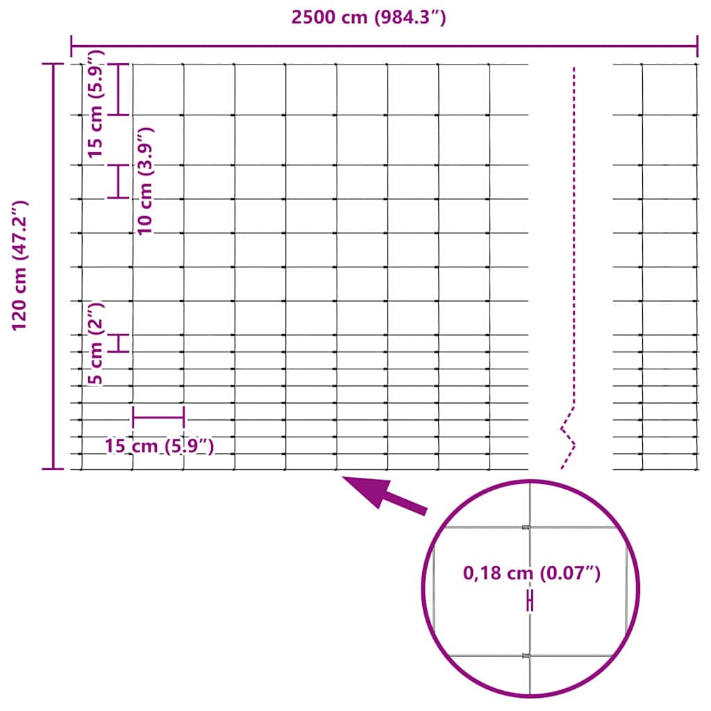 Field Fence Silver