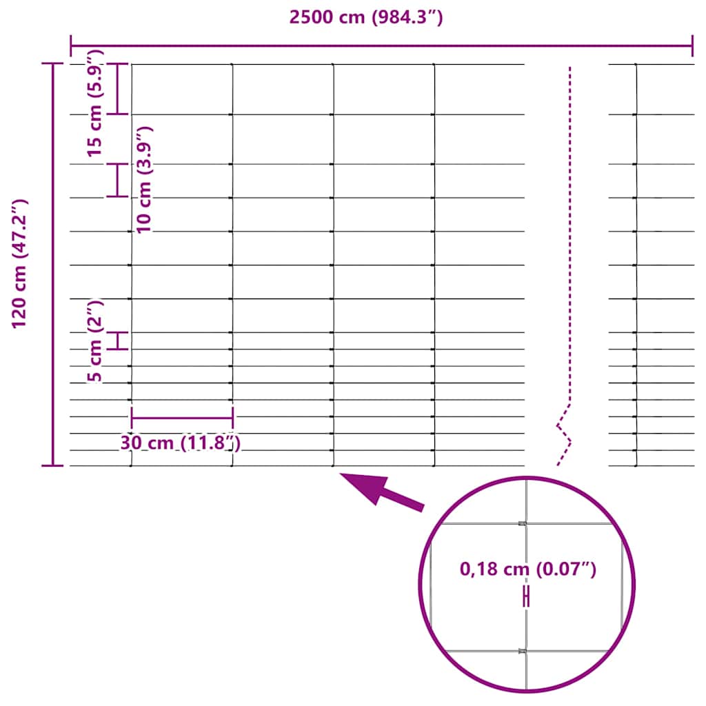 Field Fence Silver