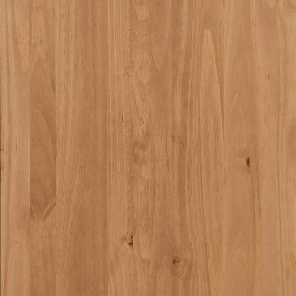 Wine Cabinet ASKIM Honey Wax 57 x 37 x 114 cm Solid Pine Wood