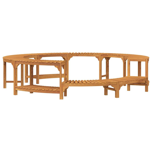Hot Tub Surround Solid Acacia Wood Brown