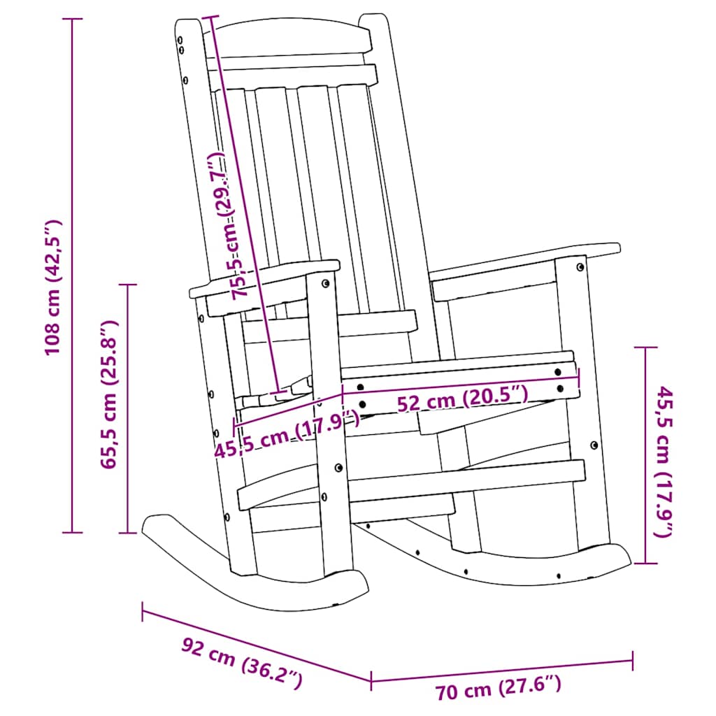 Bar Stool 2 pcs Light Grey 52 x 43 x 73.5cm HDPE