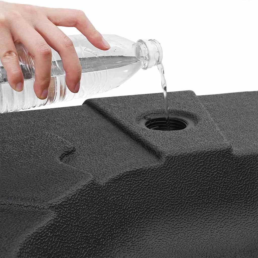 Cantilever Umbrella Base 110 Black High-density polyethylene