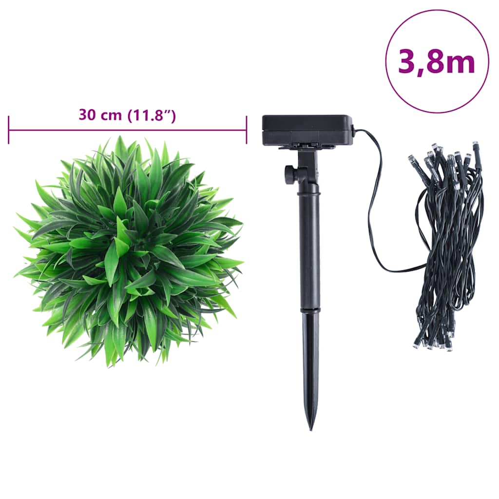 Artificial Boxwood Ball | Green | Polyethylene | 30 cm diameter | Solar