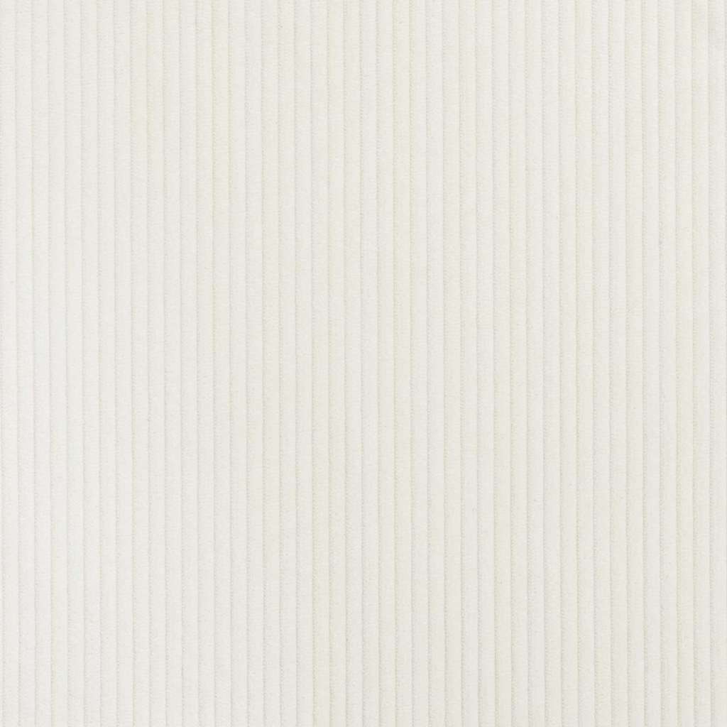 Bed Frame Cream 100 x 200 cm Corduroy fabric