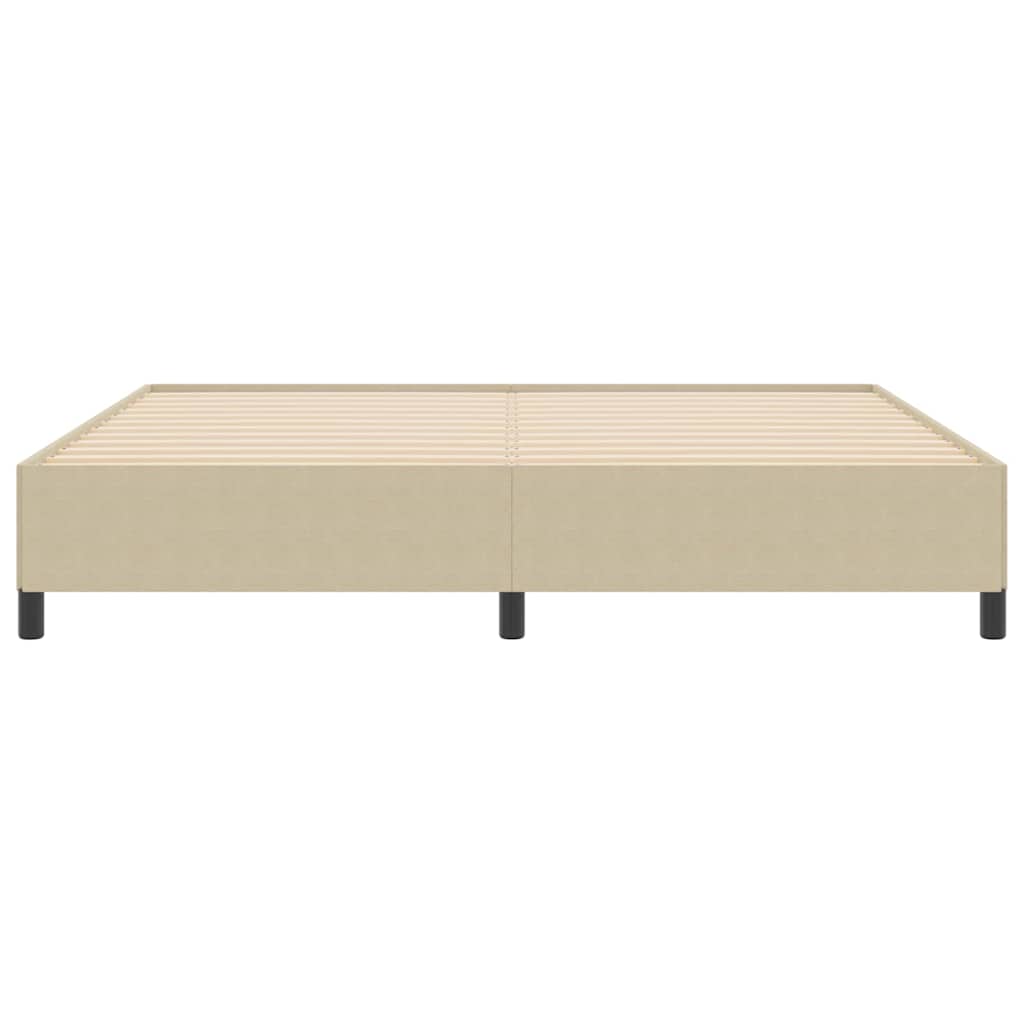 Bed Frame Grey Green 200 x 200 cm Corduroy fabric