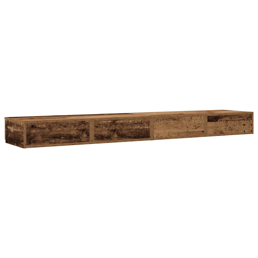 Bed Drawers Old wood 200 x 36.5 x 16.5 cm Engineered wood