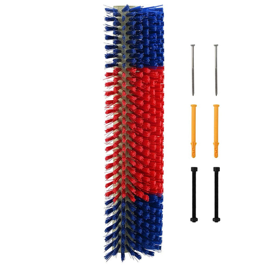 Cattle Brushes Red and Blue 50 x 17 x 9 cm PP