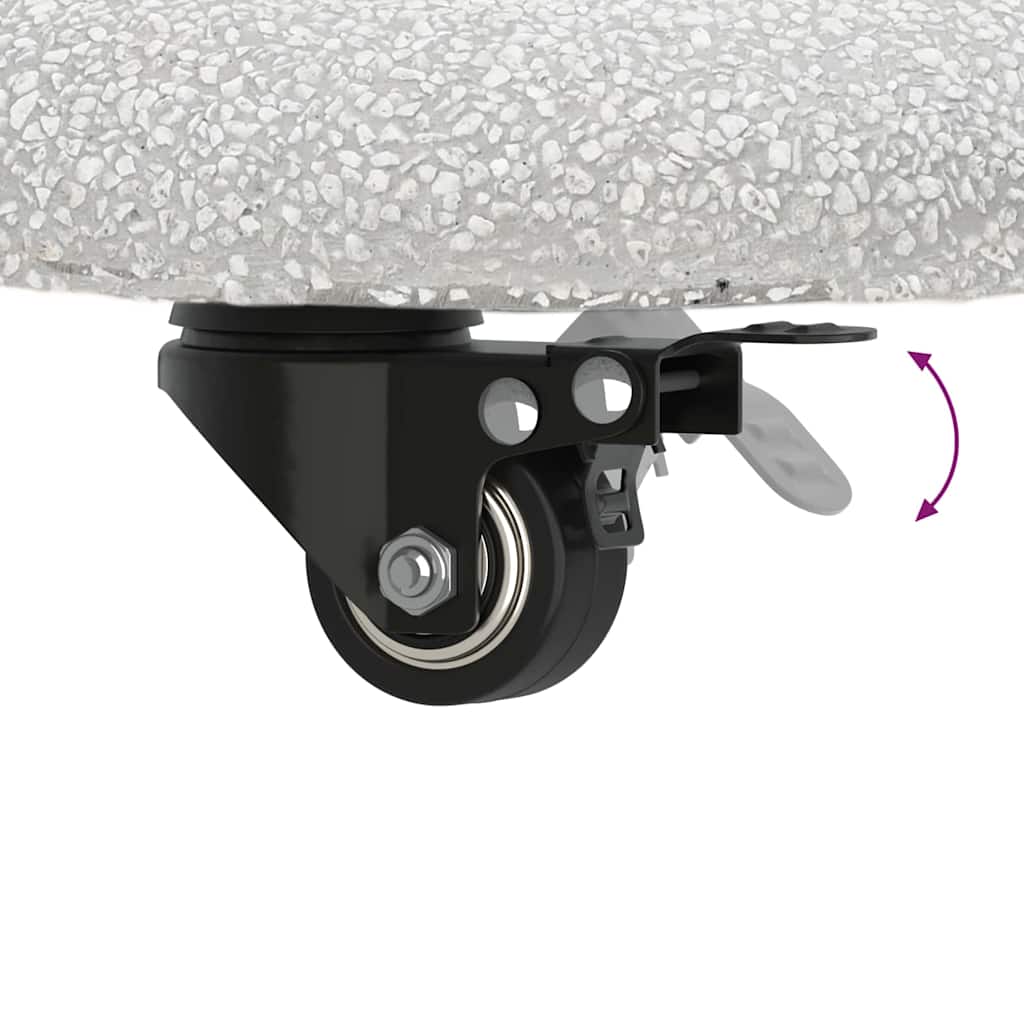 Parasol Base 21 kg Light Grey Concrete Round