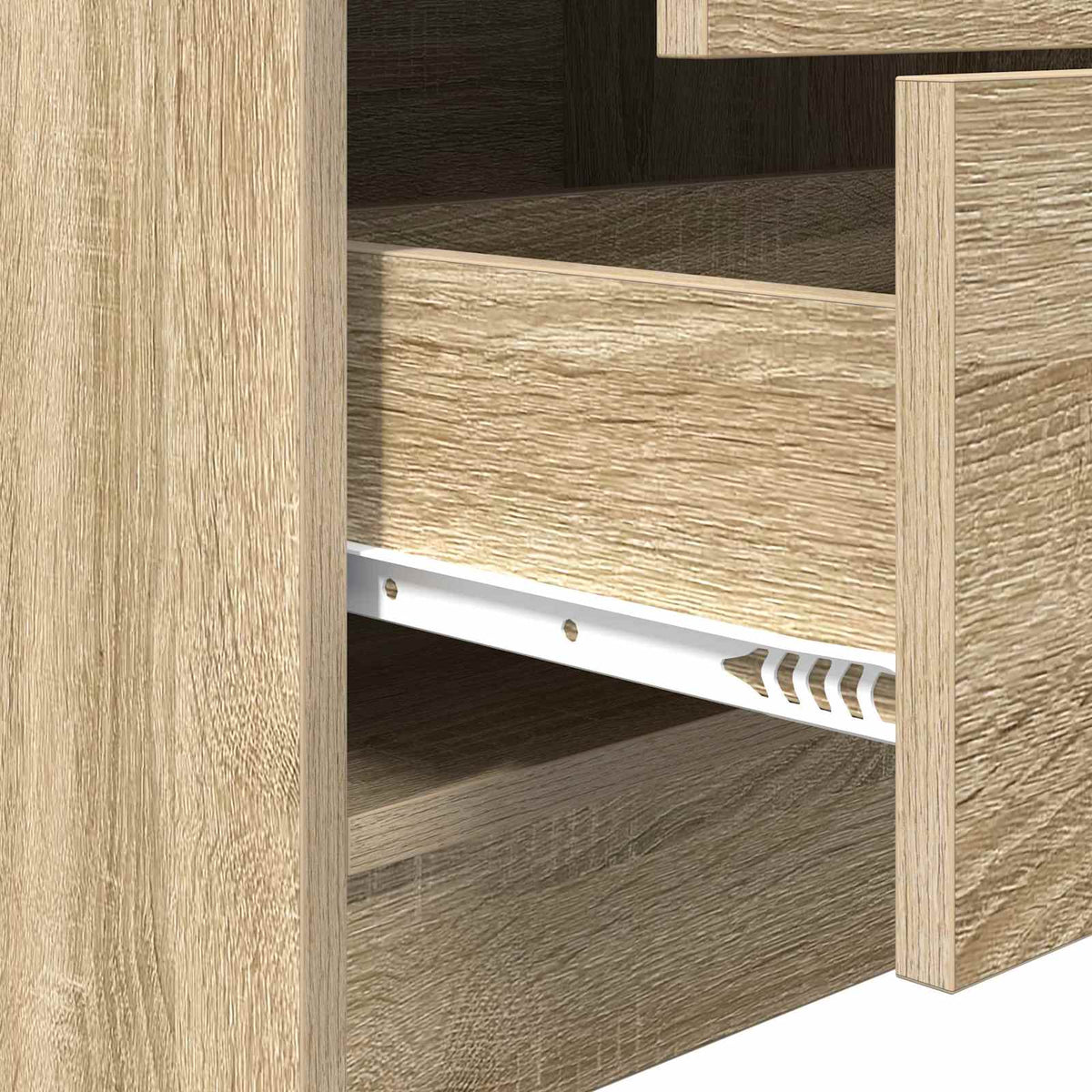 Desk Sonoma Oak 115.5 x 50 x 127 cm 2 pcs