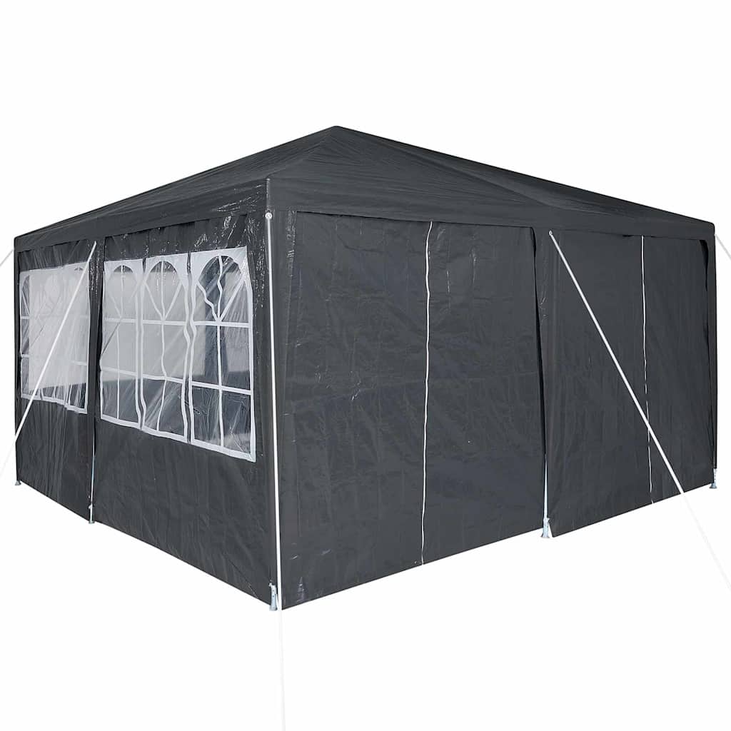 Party Tent Anthracite and White 400 x 400 x 266 cm