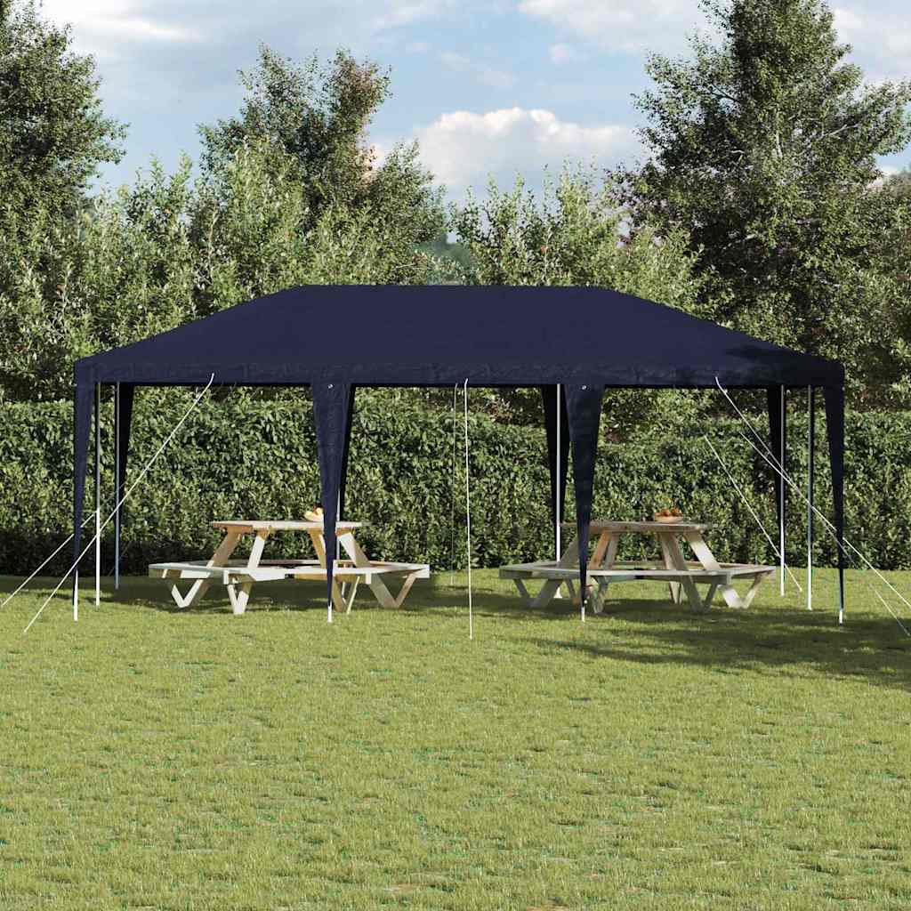 Party Tent Blue and White 600 x 400 x 266 cm