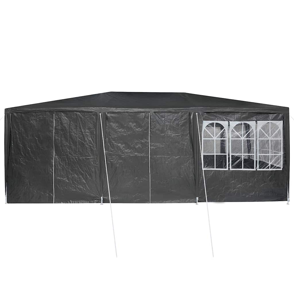 Party Tent Anthracite and White 600 x 400 x 266 cm