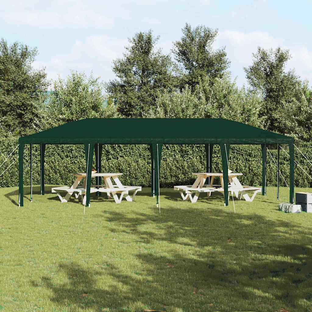 Party Tent Green and White 800 x 400 x 266 cm