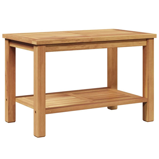 Coffee Table Brown 70 x 40 x 45 cm Solid teak wood
