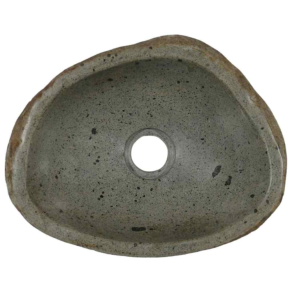 Basin Light grey (30-37) x (25-30) x 12 cm River stone