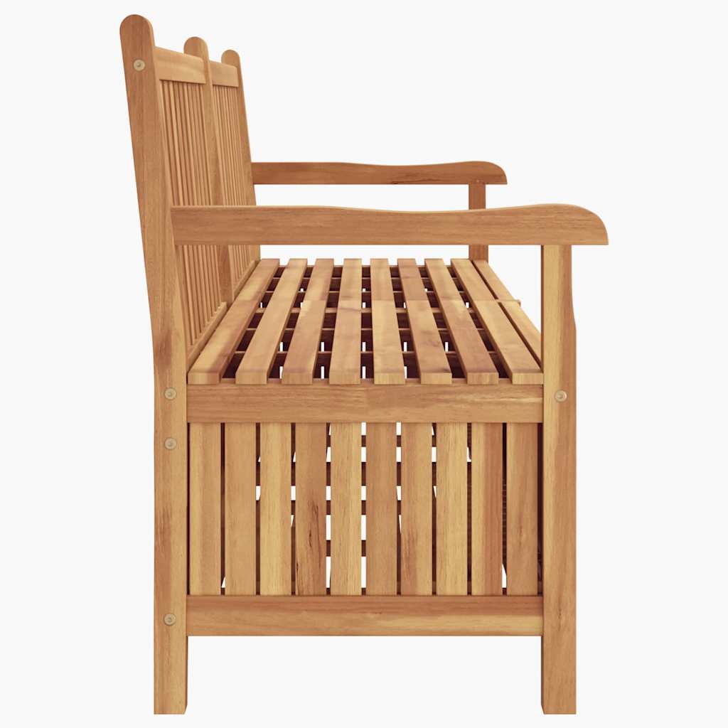 Garden Storage Bench Brown 180 x 60 x 90 cm Solid teak wood