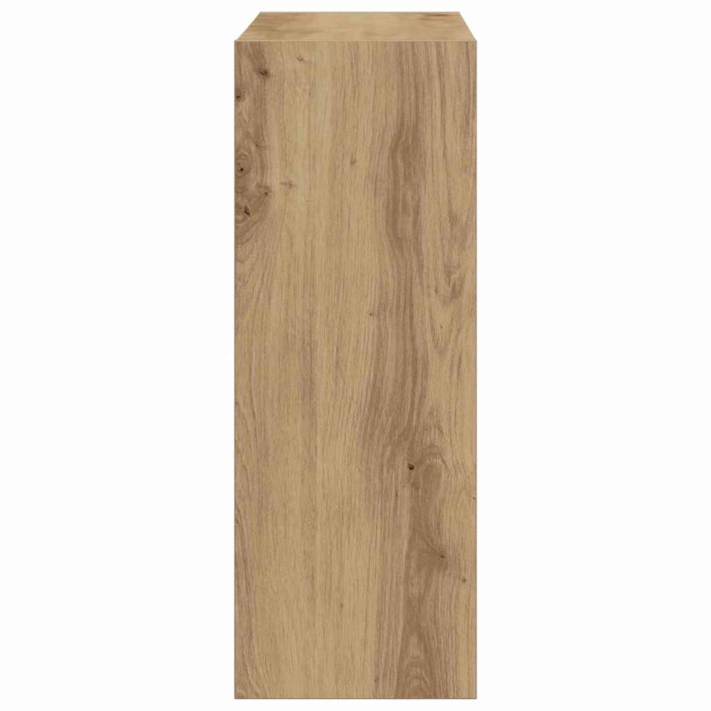 Shoe Cabinet Artisan oak 60 x 21 x 57 cm Engineered wood