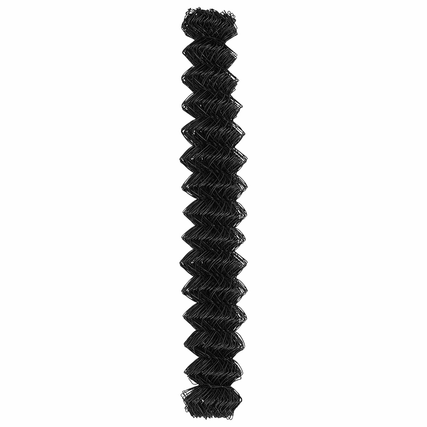 Chain Link Fence 25 x 1.6 m Steel Grey