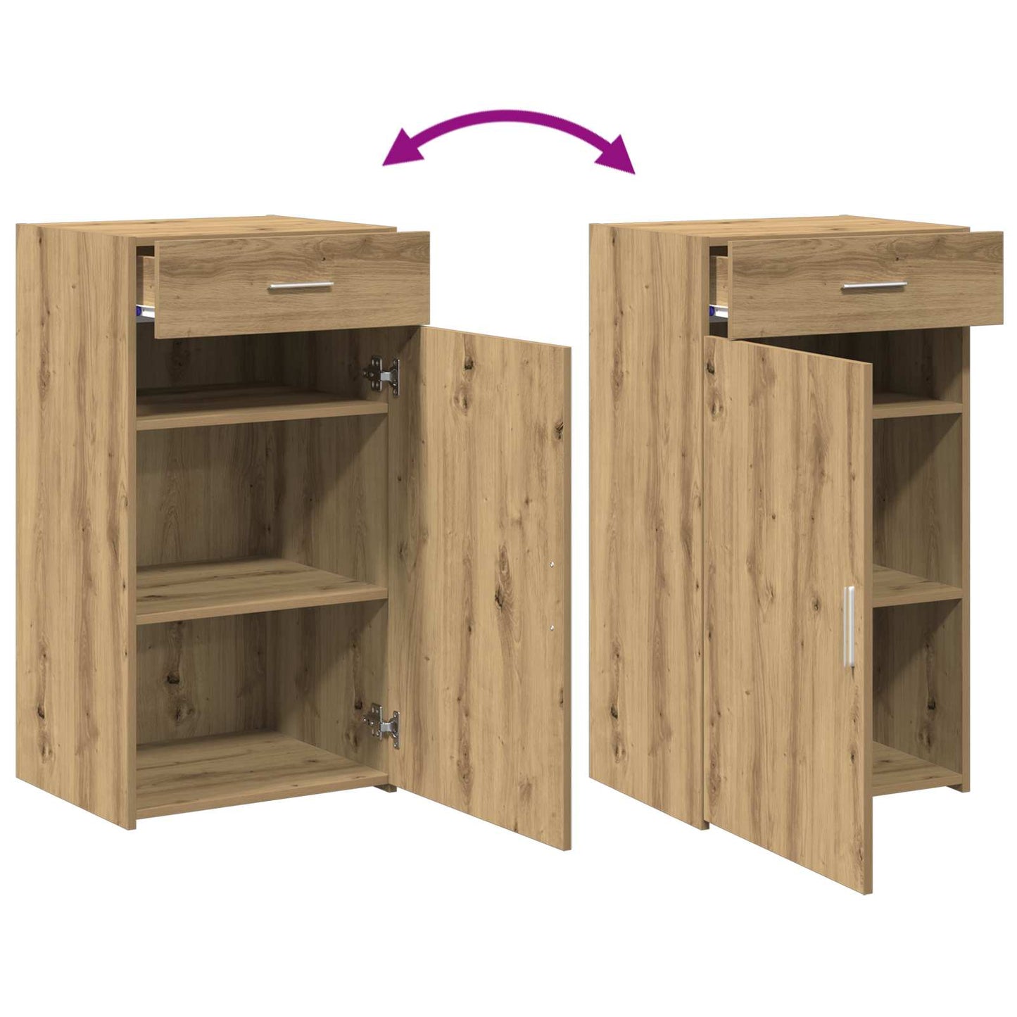 Sideboard Artisan Oak 50 x 42.5 x 93 cm