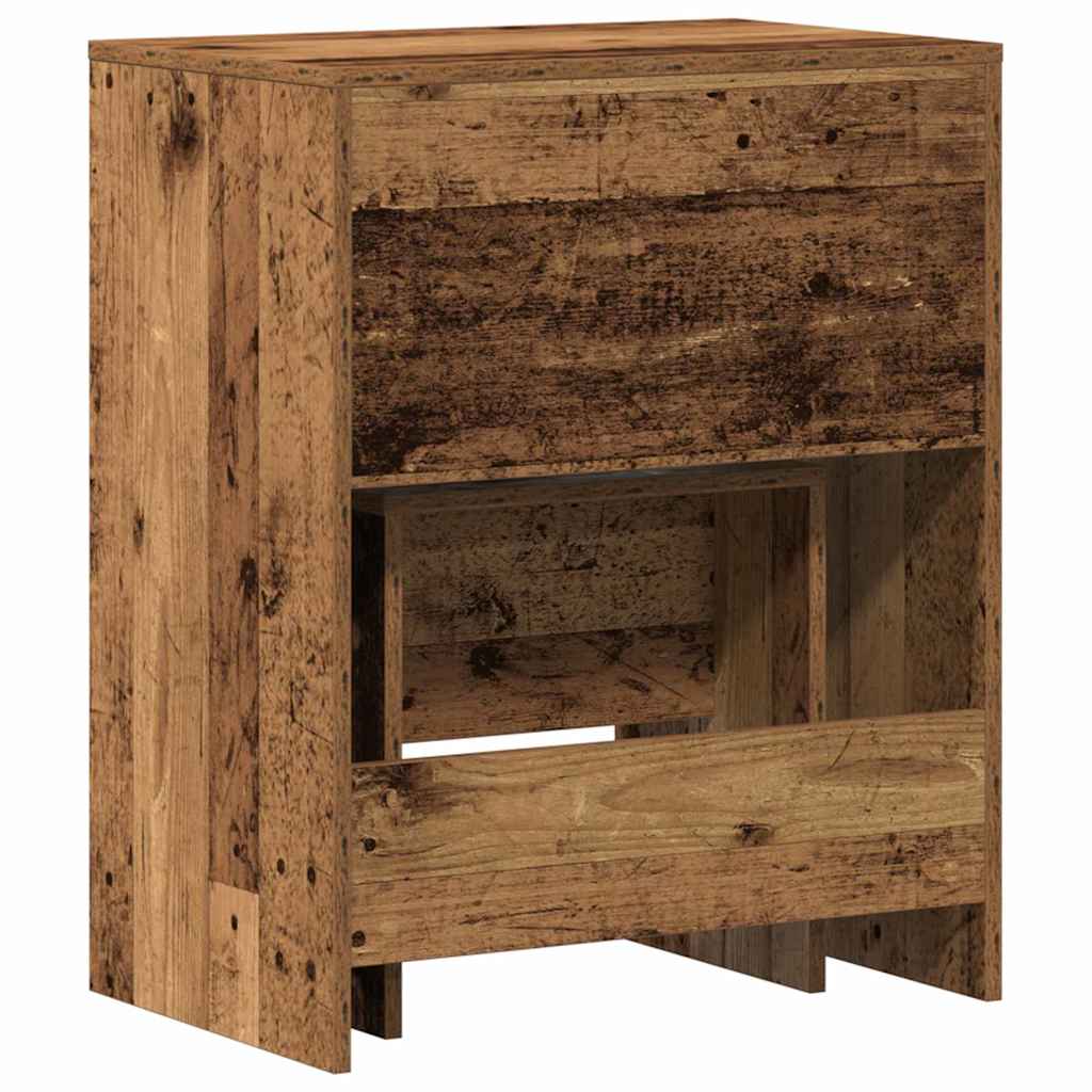 Dressing Table Old Wood 60 x 40 x 75 cm Engineered wood