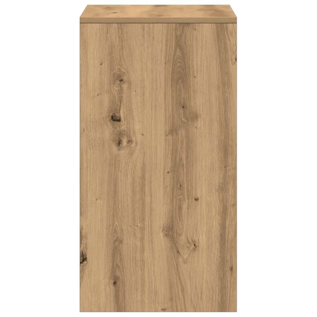 Dressing Table Artisan oak 60 x 40 x 75 cm Engineered wood