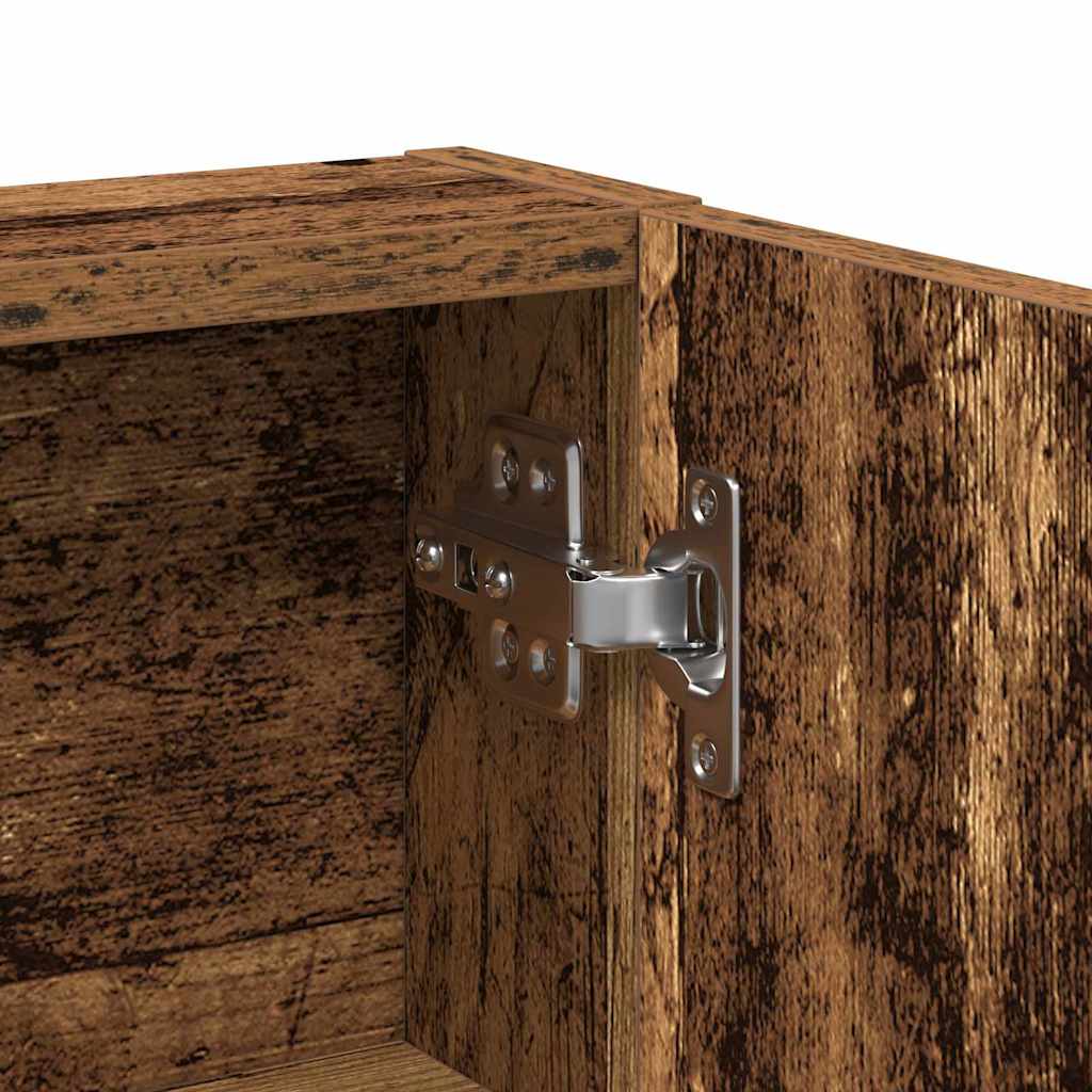 Dressing Table Old Wood 80 x 35 x 132 cm Engineered wood