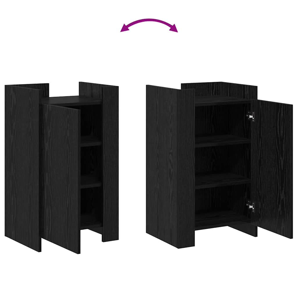 Sideboard Black Oak 45 x 35 x 75 cm