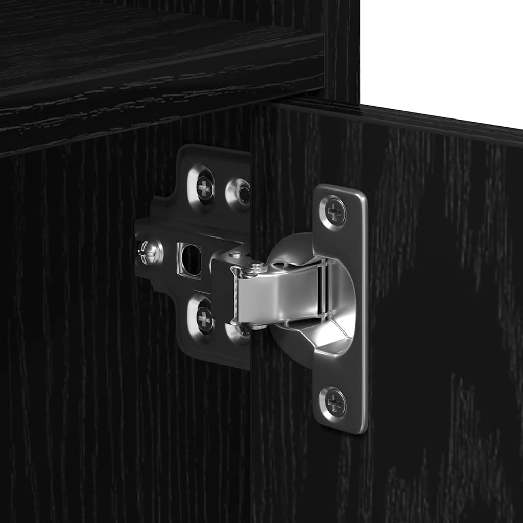 Cabinet Black Oak 55 x 40 x 82 cm