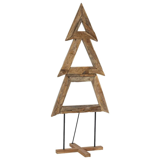 Christmas Tree Brown 181 cm Solid teak wood