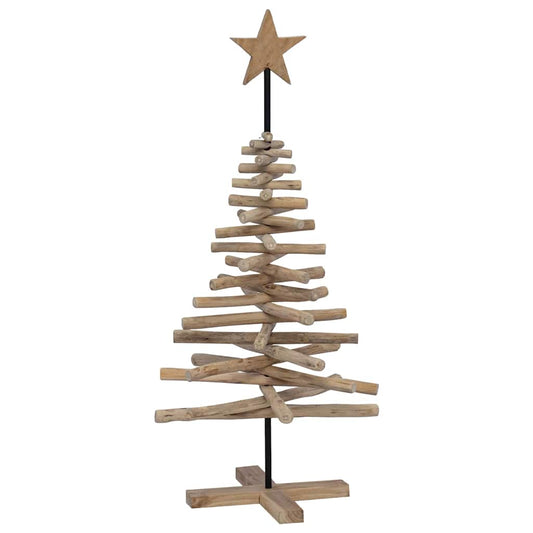 Christmas Tree Brown 120 cm Solid teak wood