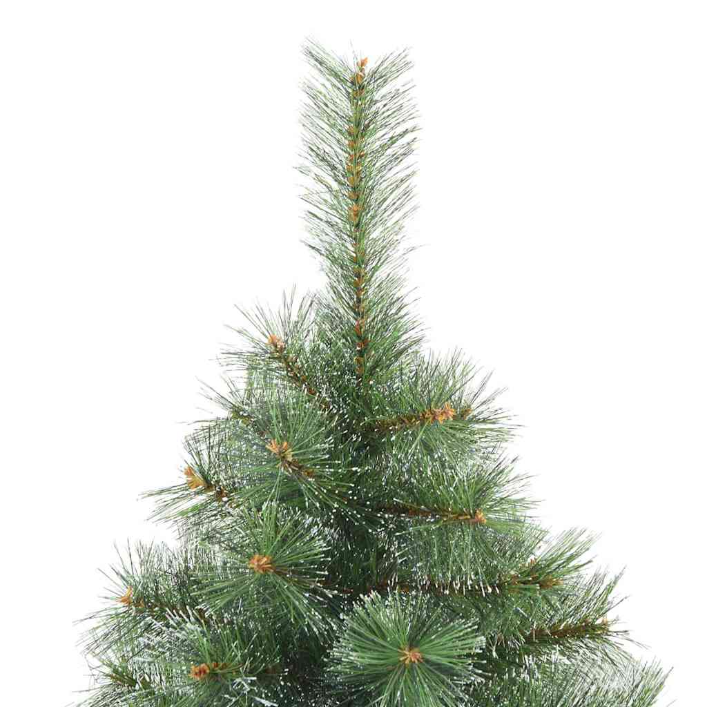 Artificial Hinged Christmas Tree Snow Flocked White 150 cm