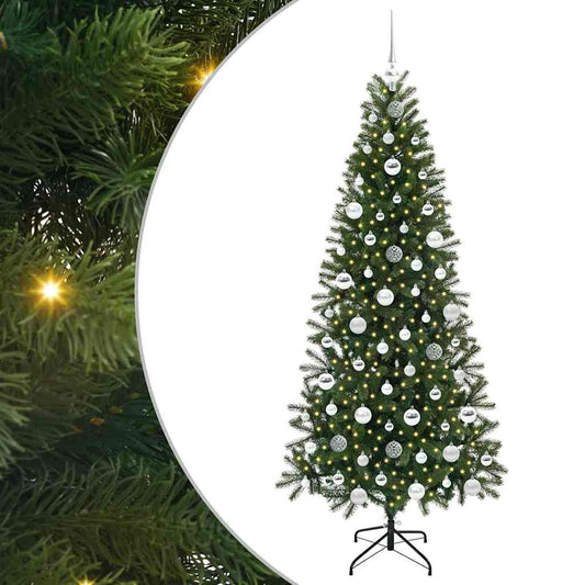 Artificial Christmas Tree Green 180 cm PE and PVC