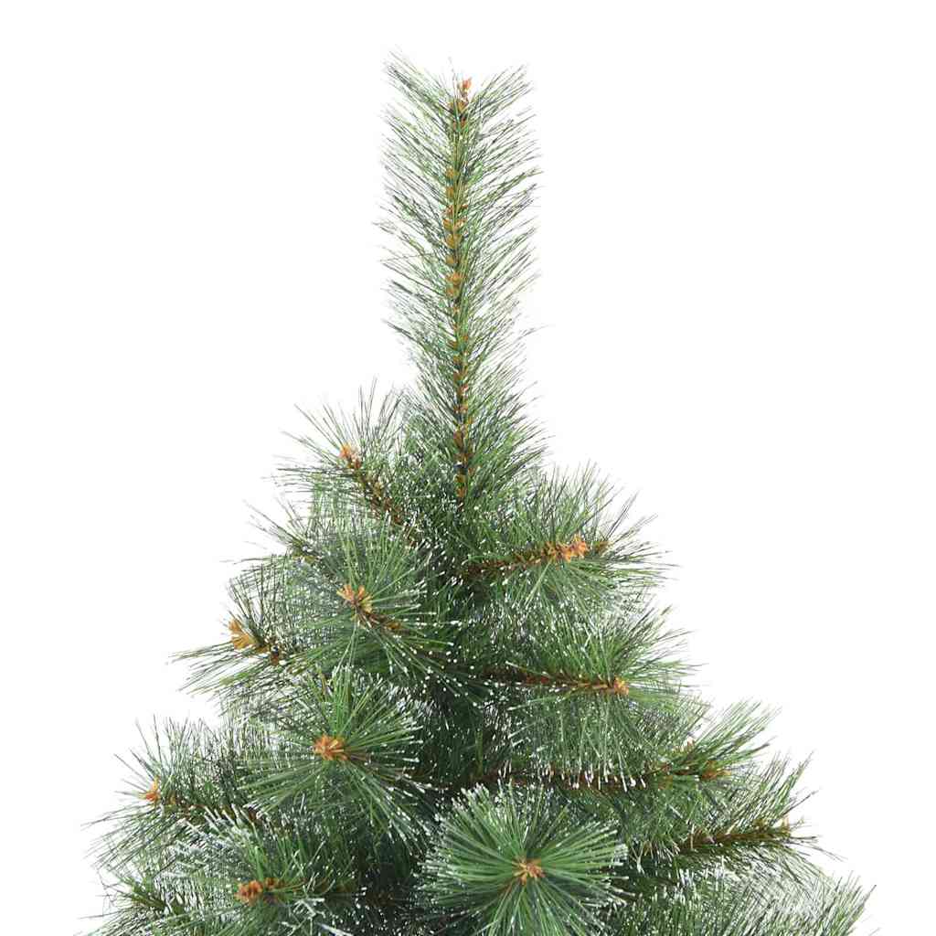 Artificial Christmas Tree with 300 LEDs Green 180 cm PE and PVC