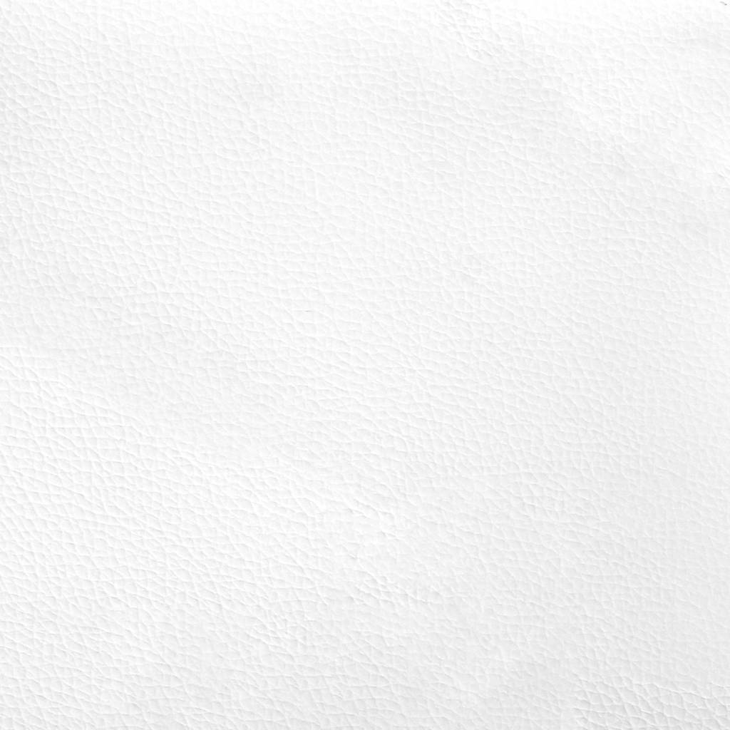 White 71 x 90 x 105 cm Faux Leather