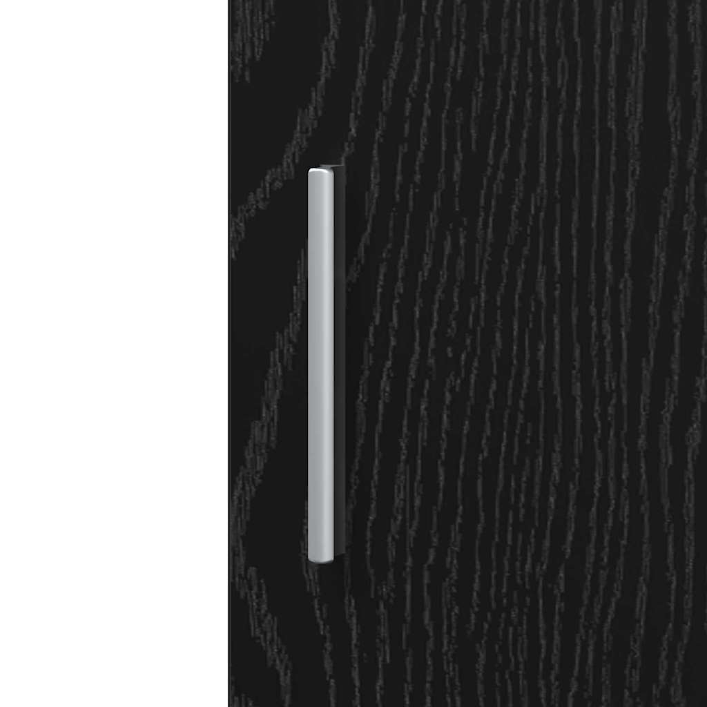 Highboard Black Oak 40 x 42.5 x 185 cm