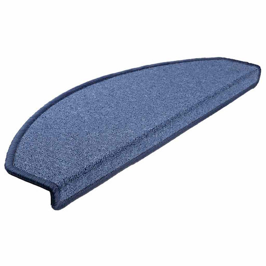 Self-adhesive Stair Mats 30 pcs 65 x 24 x 4 cm Non-Slip Blue