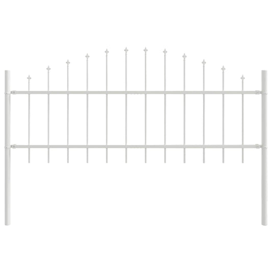Garden Fence WOERDEN 6 pcs 170 x 115 cm Powder-Coated Steel