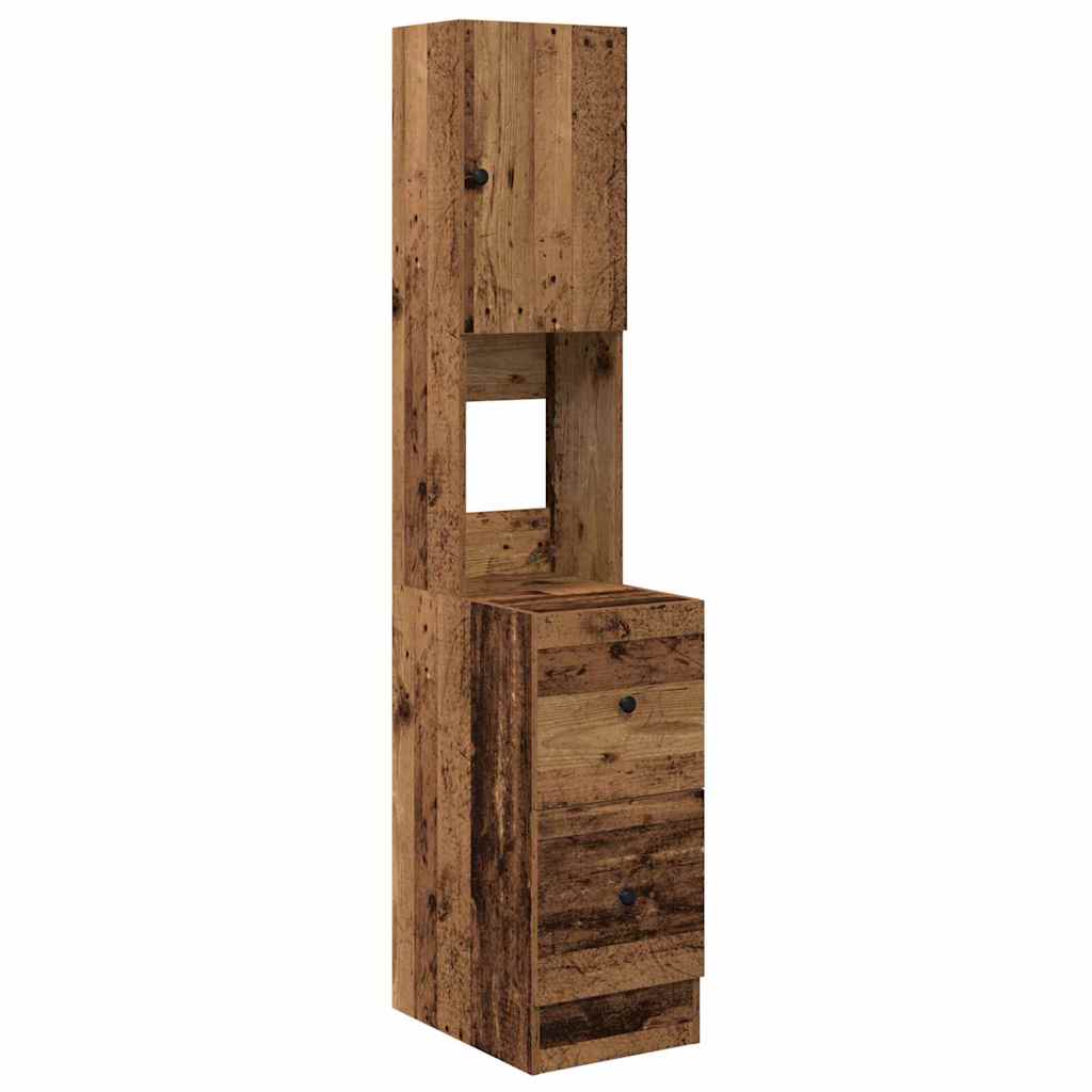 Kitchen Cabinet with Drawer with Shelf Old wood Engineered wood
