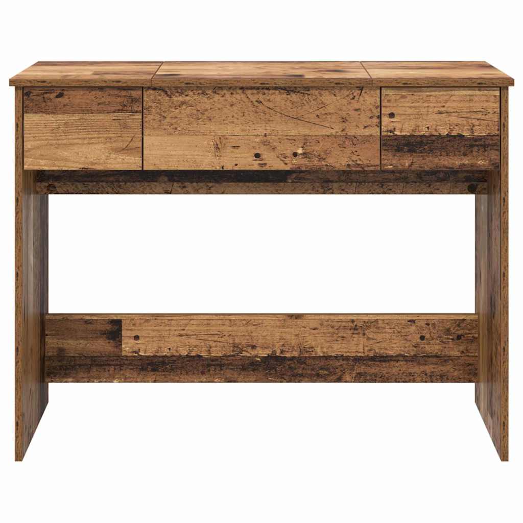 Dressing Table Old wood 100 x 45 x 76 cm Engineered Wood