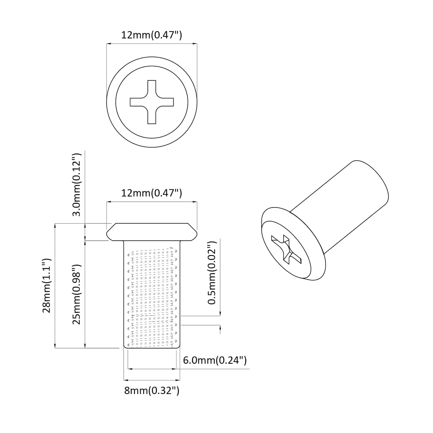 Lock Nut 2857 pcs Silver Steel