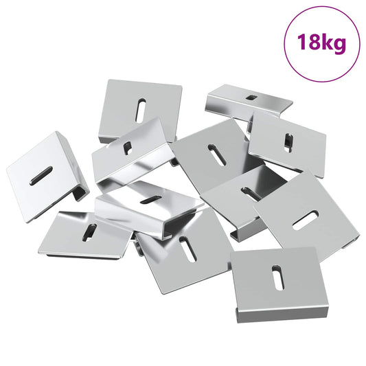 Mirror Hold Bracket 340 Nickel 35 x 30 x 8.3 mm Steel