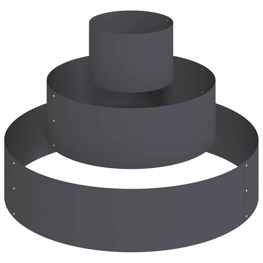 Garden Planter Anthracite 90 x 90 x 20 cm Cold-rolled Steel