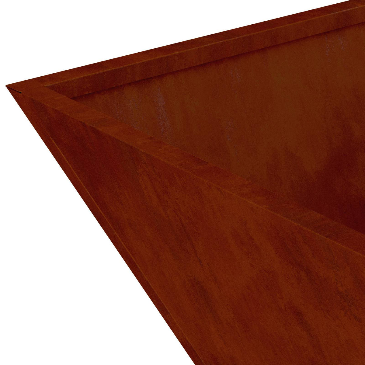 Garden Planter 5 pcs Rusty 35 x 35 x 15 cm Weathering Steel