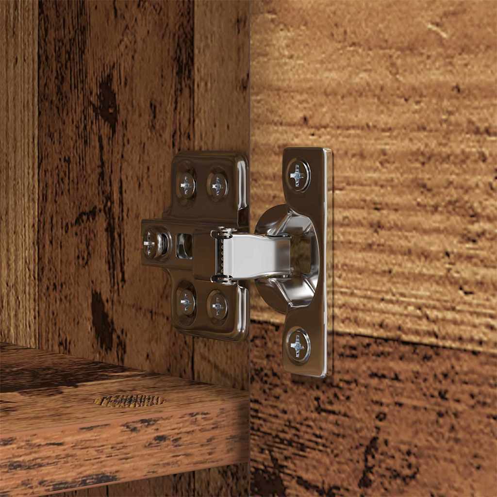 Wall-Mounted Coat Rack Wall-Mounted Old Wood 50 x 20 x 30 cm