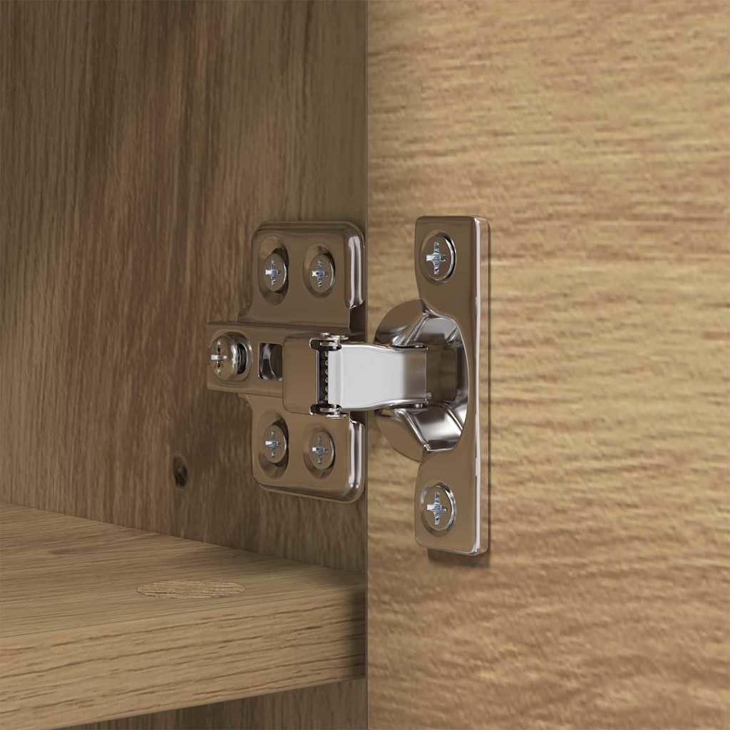 Wall-Mounted Coat Rack Wall-Mounted Artisan Oak 50 x 20 x 30 cm