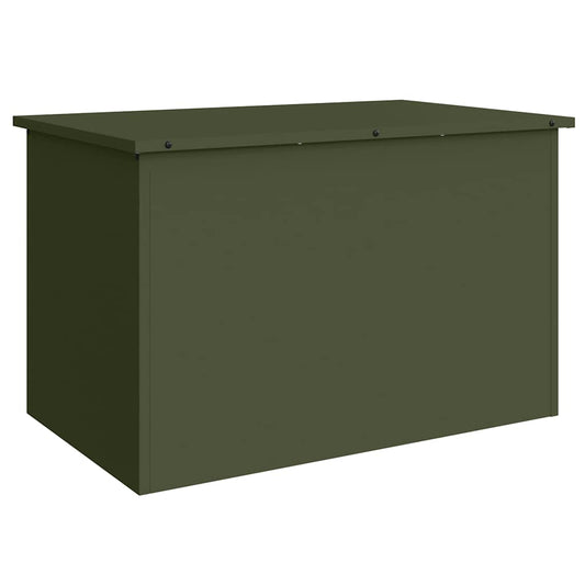 Garden Storage Cushion Box Galvanised Steel 80 x 50.5 x 50 cm
