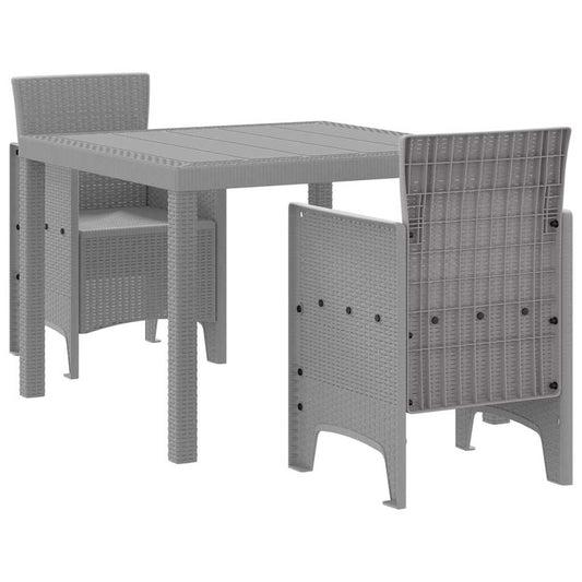 3 pcs Light Grey