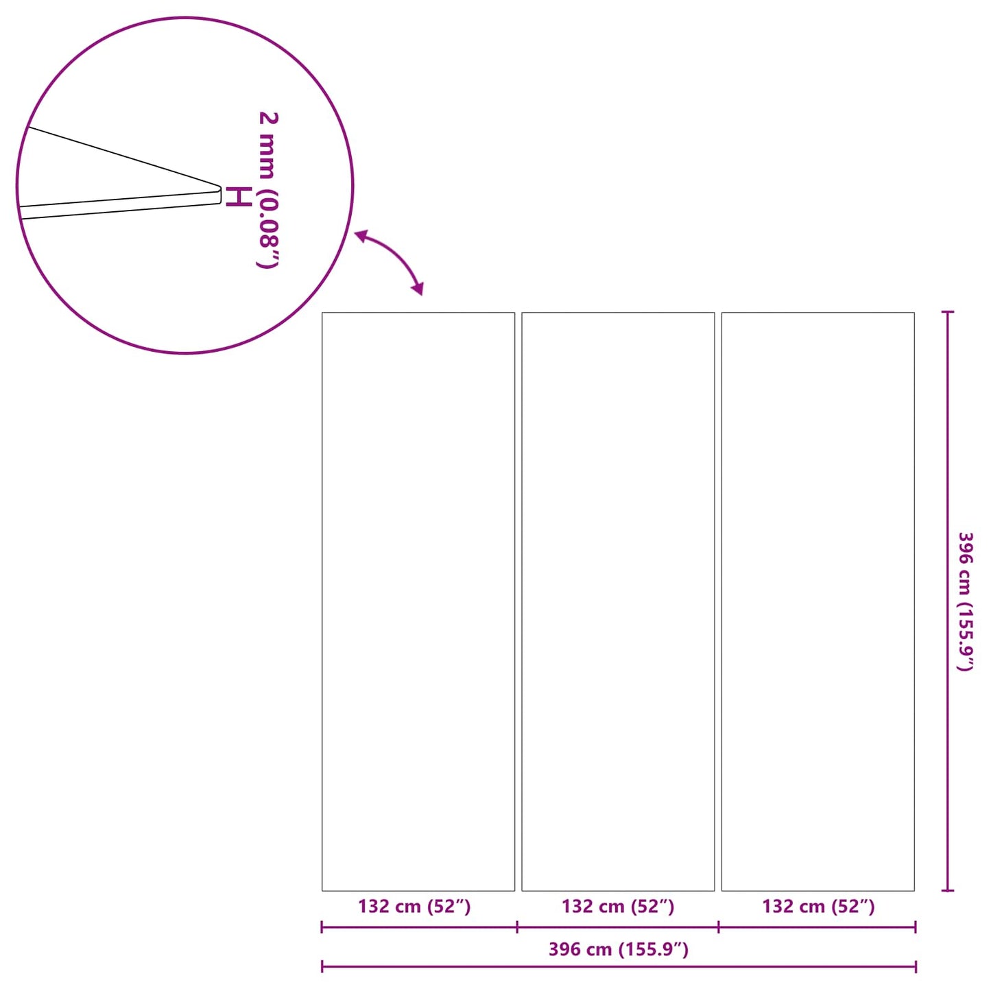 Pool Ground Sheet 396 x 396 x 0.1 cm Square Non-woven Fabric